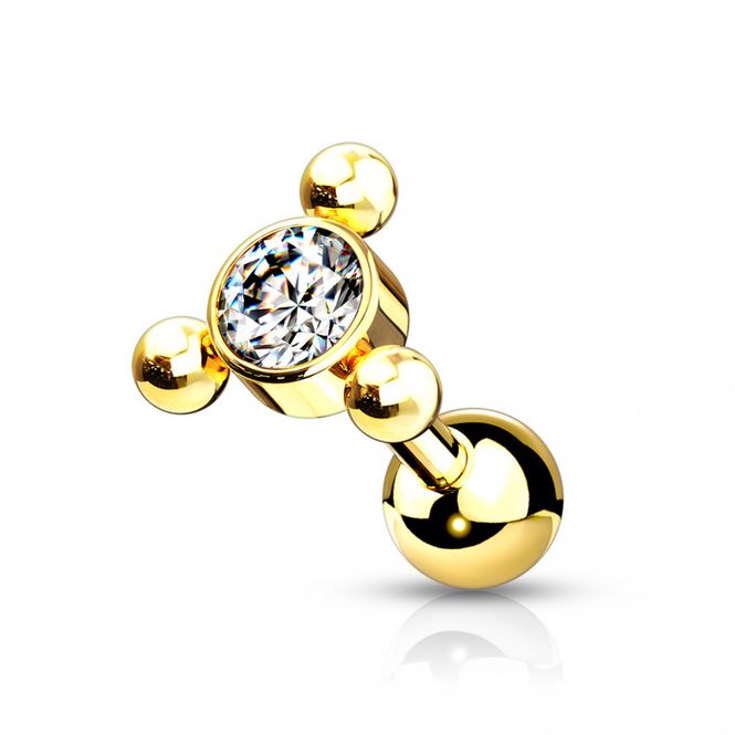 Main Image Lana 3 Ball Triangle Barbell ...