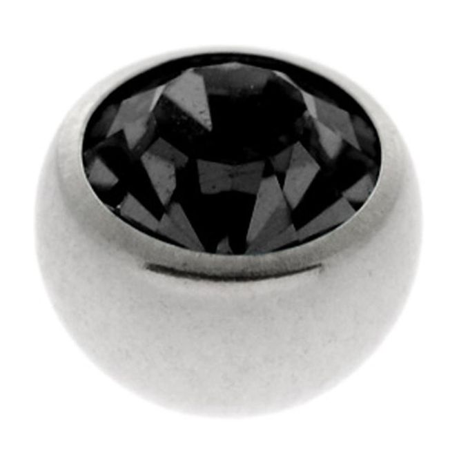 Hovedbilde 1,2mm Jeweled Ball Black