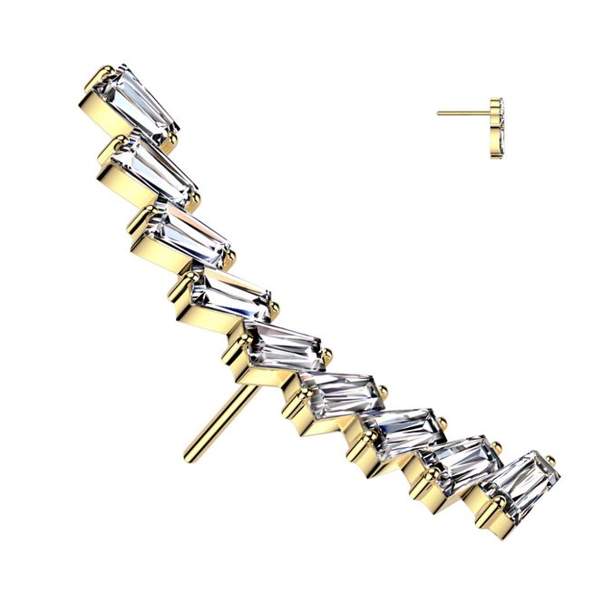 Hovedbilde Big Paris Arc Push-fit Gold ...