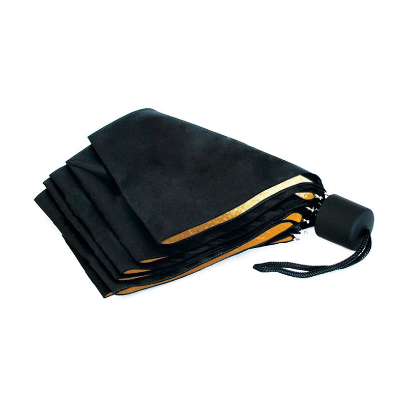 Black & Gold Umbrella