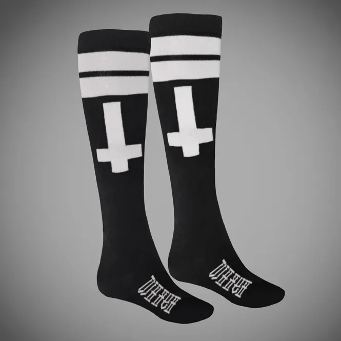 Hovedbilde Cross Black Knee Socks