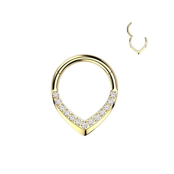 Hovedbilde Cheryl Crystal Hinged Ring ...