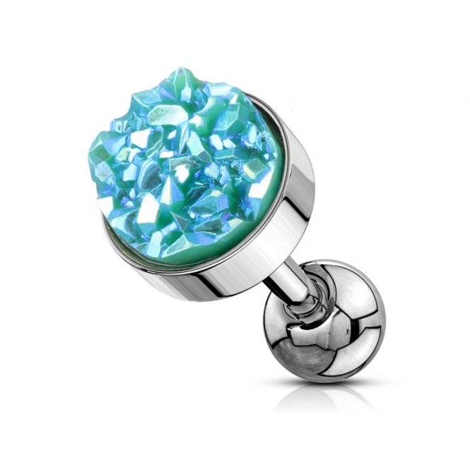 Hovedbilde Druzy Stone 1,2mm Aqua