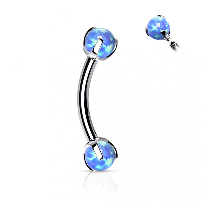 Claw Set Opals Bananabell Blue