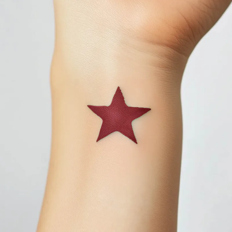 Semi Tattoo Pen Blood Red