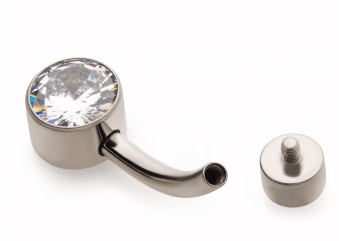 Hovedbilde Titanium Round Swarovski ...