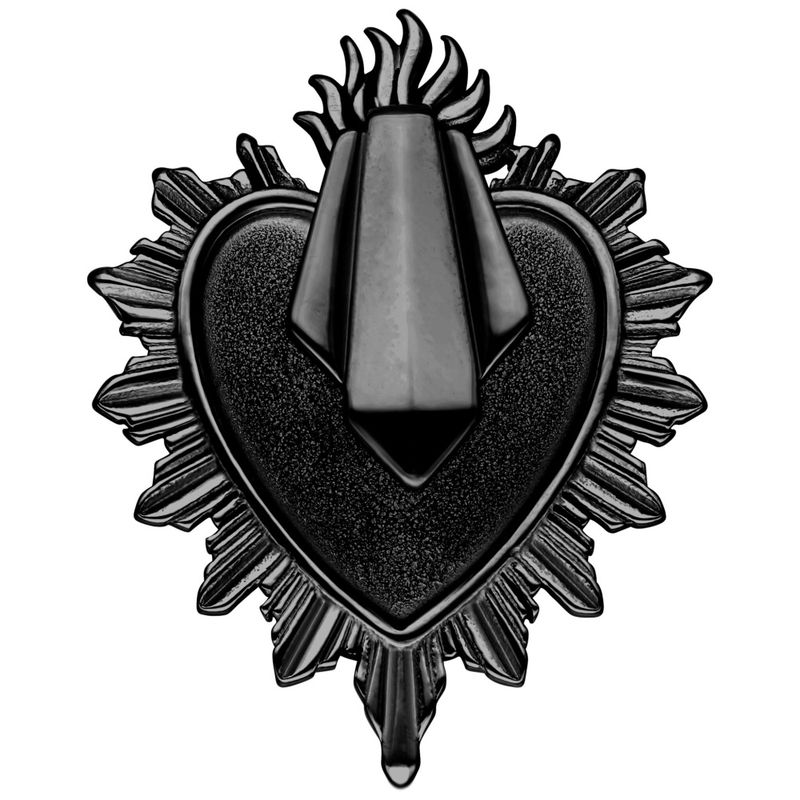 Sacred Heart Weights Black