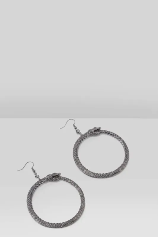 Ouroborous Curse Earrings
