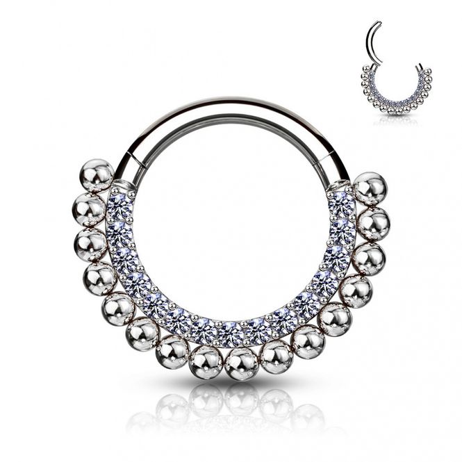 Hovedbillede Tara Hinged Ring Clear
