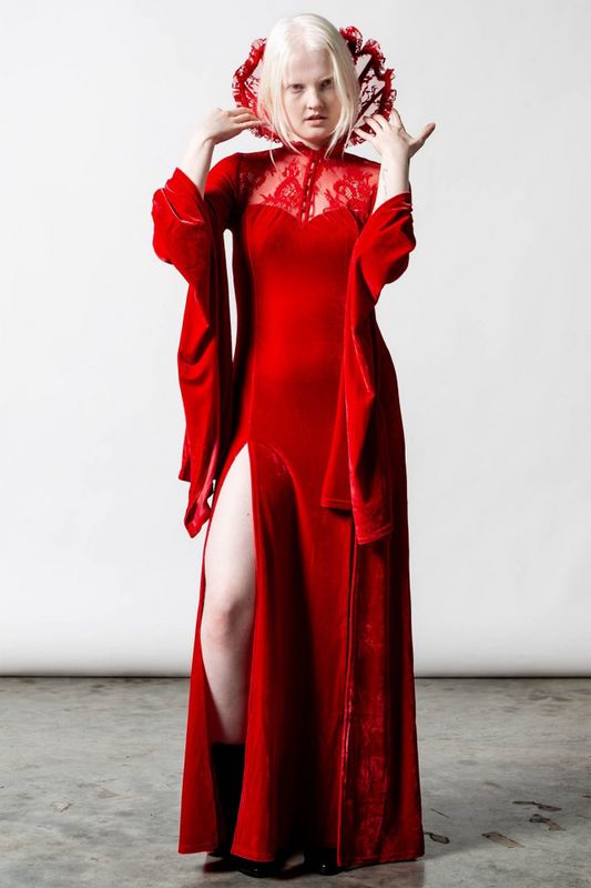 Dawn Maxi Dress [Scarlet]