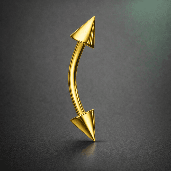 Hovedbilde Bananabell Spikes Gold 1,6mm