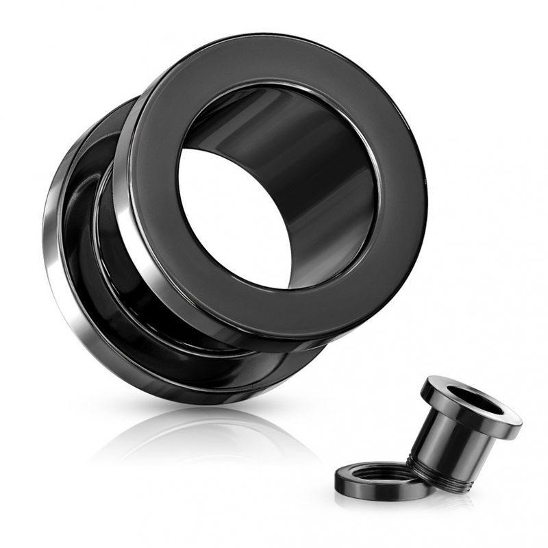 Screw-fit Black Tunnel