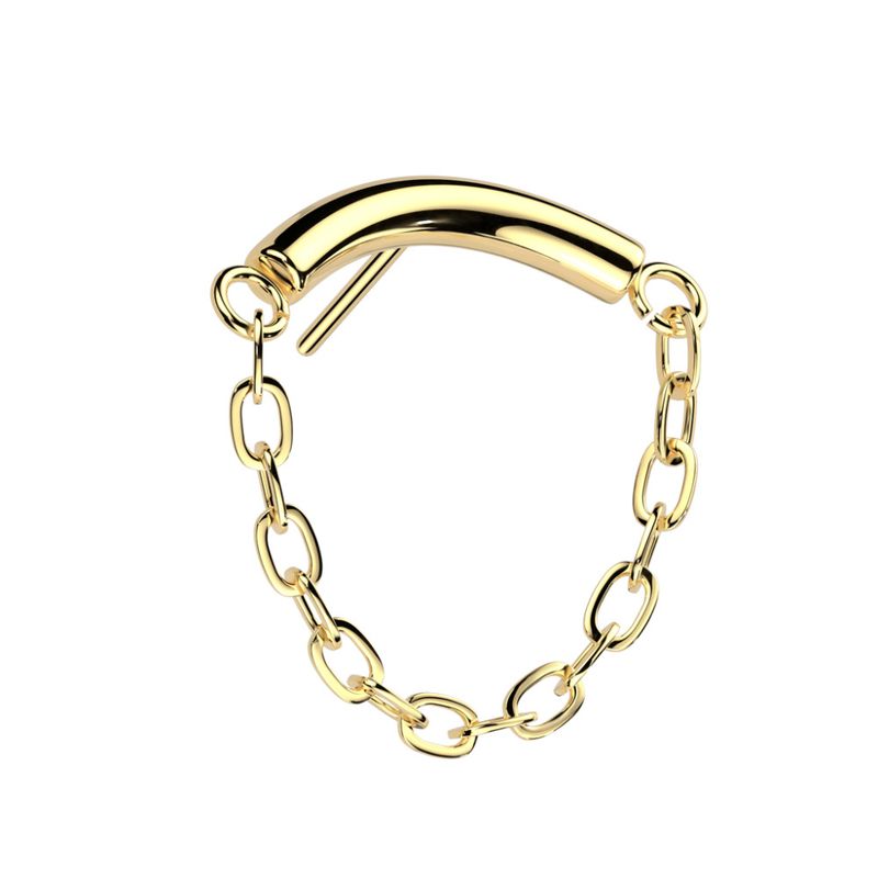 Lynx Chain Push-fit Gold