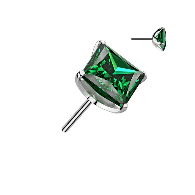 Main Image Eva Square Push-fit Emerald ...