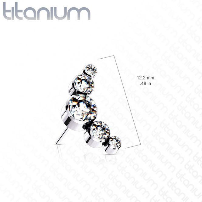 Main Image 5 Swarovski Crystal Push-fit ...