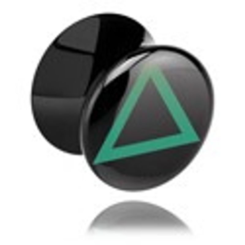 Triangle green plug