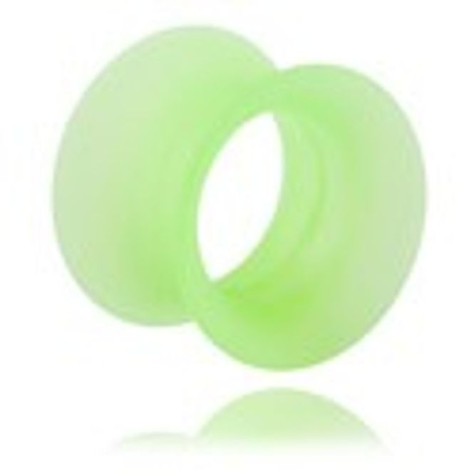 Hovedbillede Thin Silicone Tunnels Green