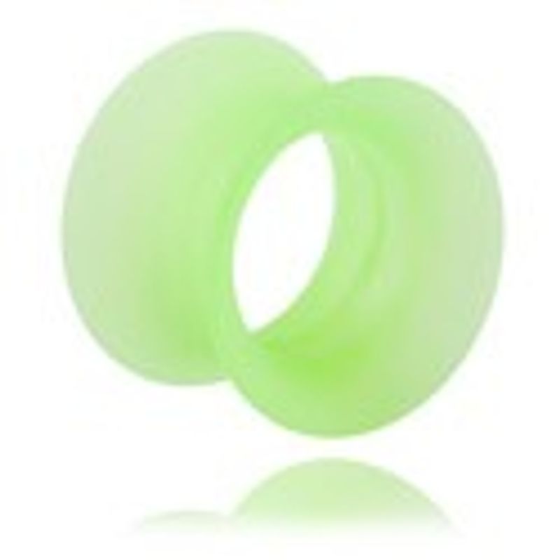 Thin Silicone Tunnels Green
