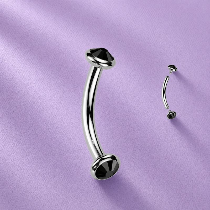 Zirel Bananabell Internally Threaded Black