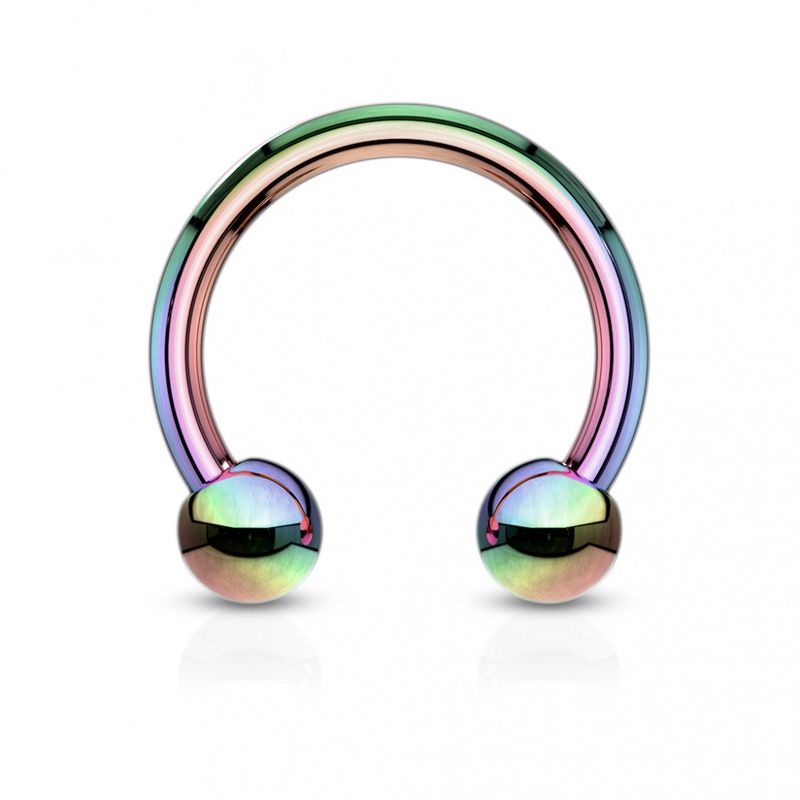 Circular Barbell Rainbow