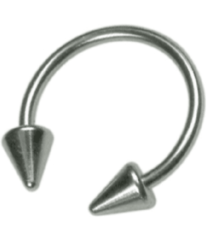 1,2mm Circular Barbell Spikes