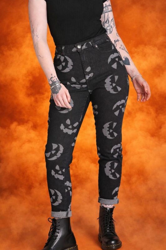 Jack-O-Lantern Jeans