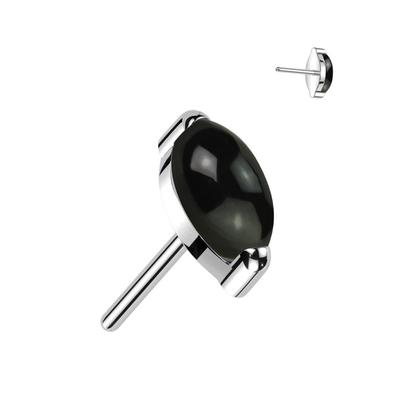 Danielle Stone Push-fit Black Onyx