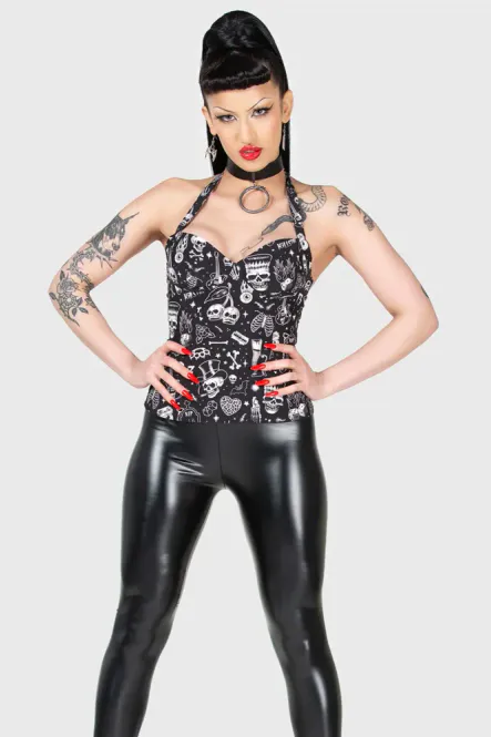 Main Image Burn Rubber Halter Top
