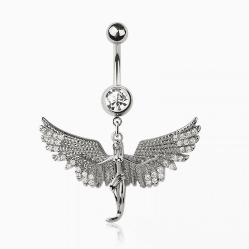 Angel Belly Ring
