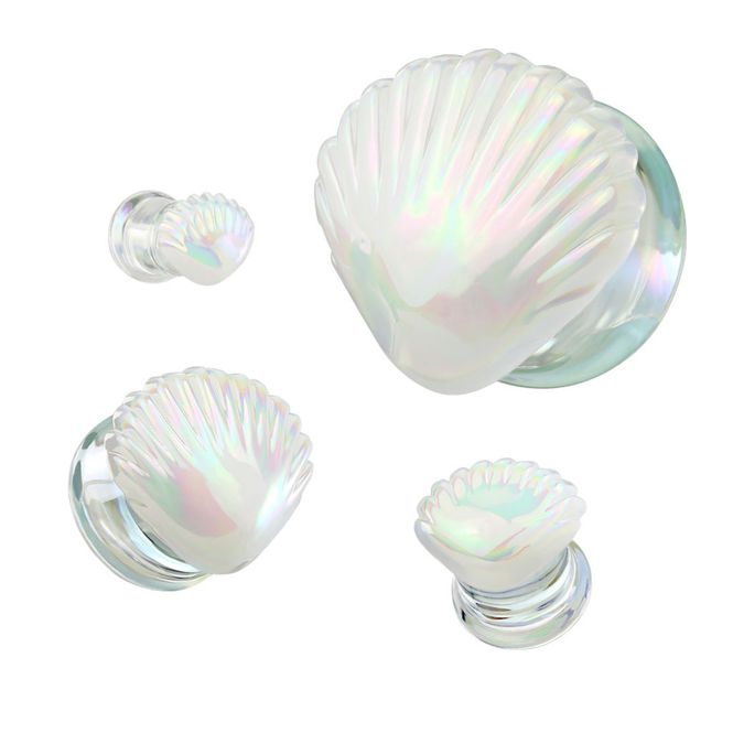 Hovedbillede Mermaid Seashell glass plug