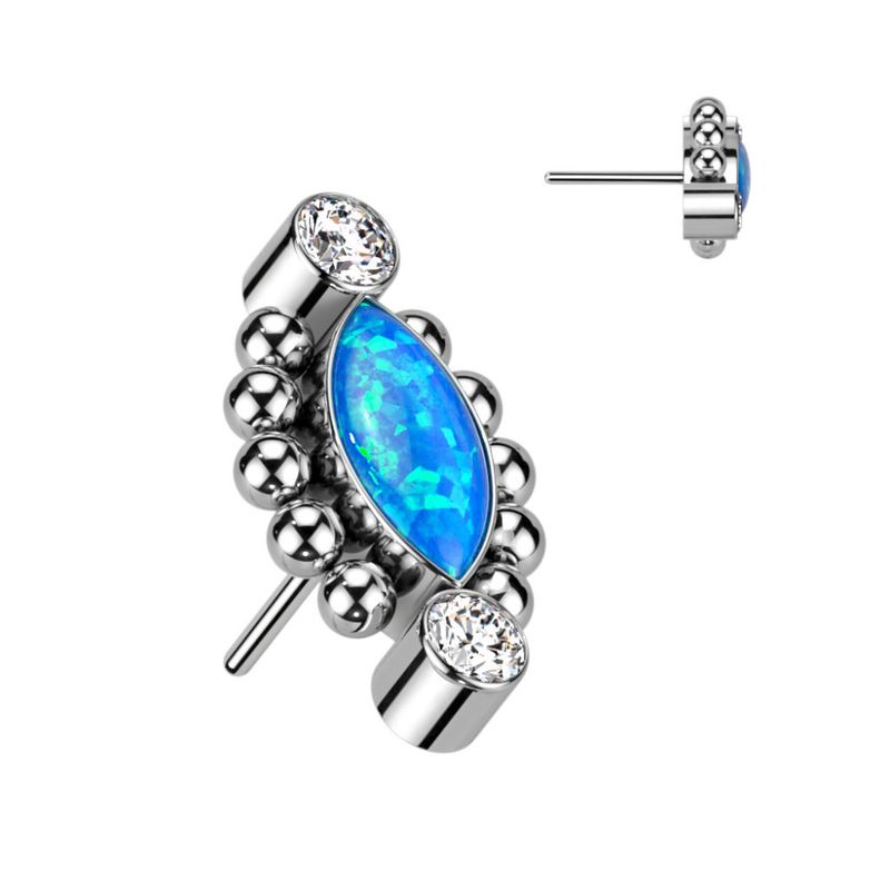 Lydia Push-fit Opal Blue
