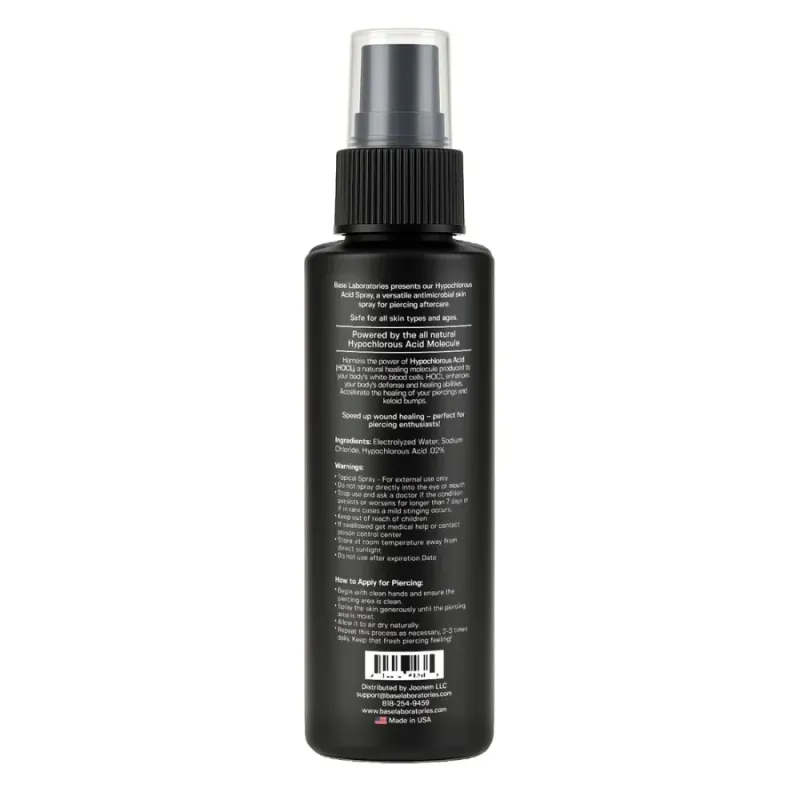 Pro Piercing Aftercare Hypochlorous Acid Spray
