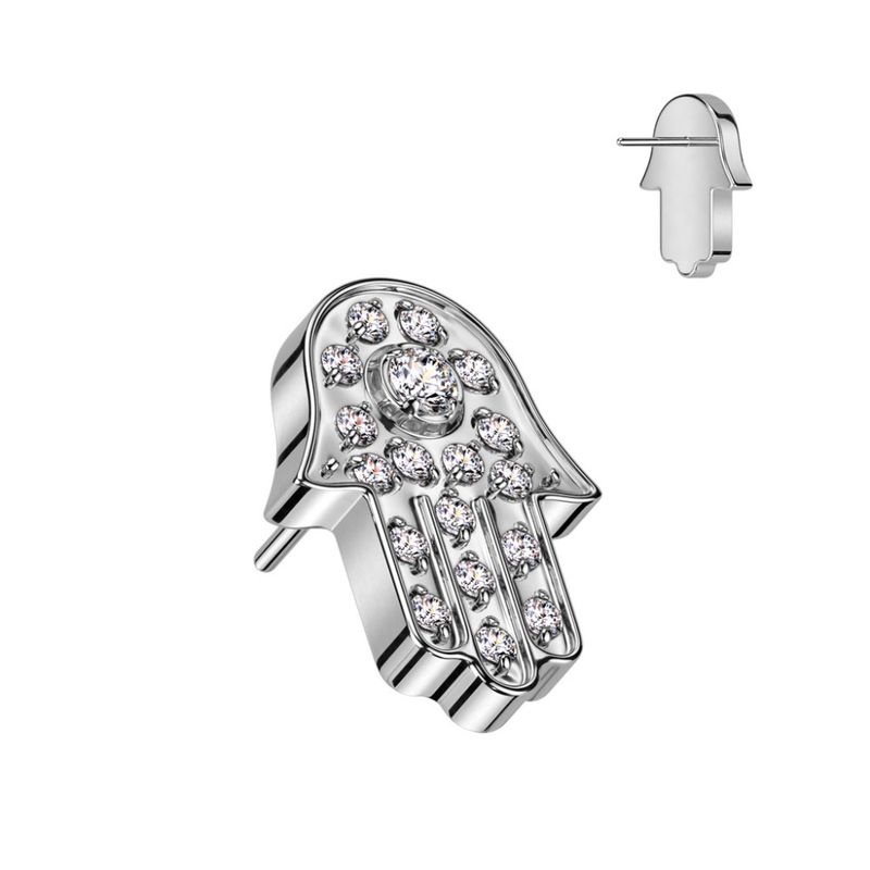 Hamsa Push-fit Clear
