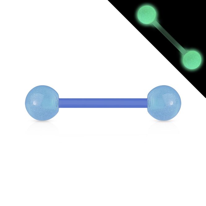 Main Image Acrylic Barbell Glow In The ...