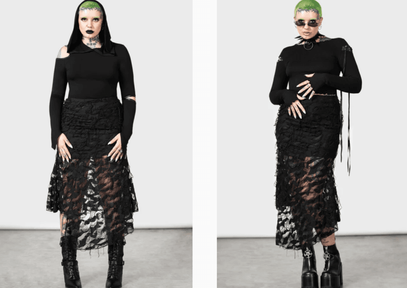 Nightdew Midi Skirt