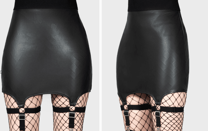 Main Image Cassandra Pu Mini Skirt