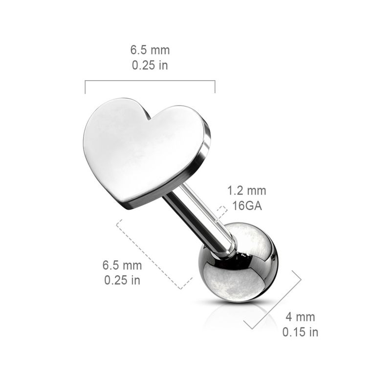 Flat Heart Barbell 