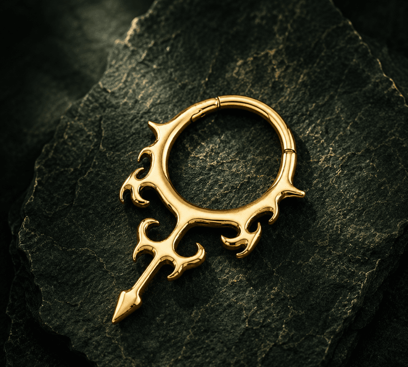 Hellfire Hinged Ring