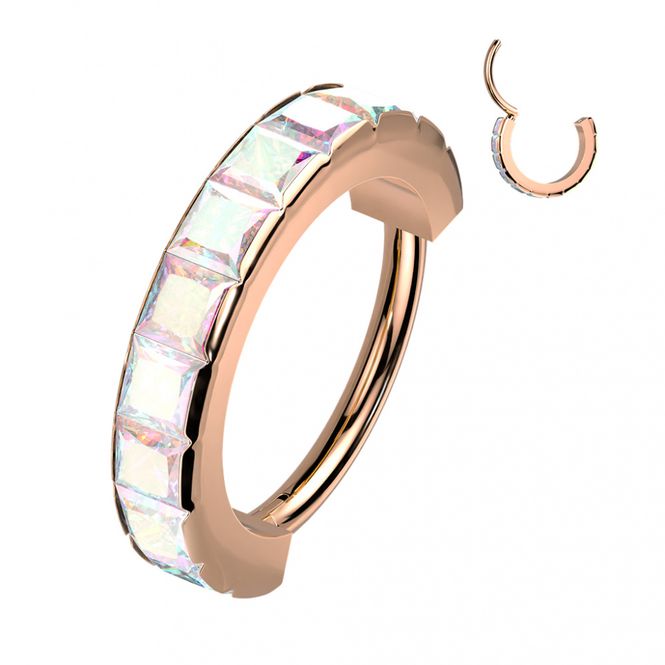 Hoofdbeeld Maia Hinged Ring Rose Gold ...