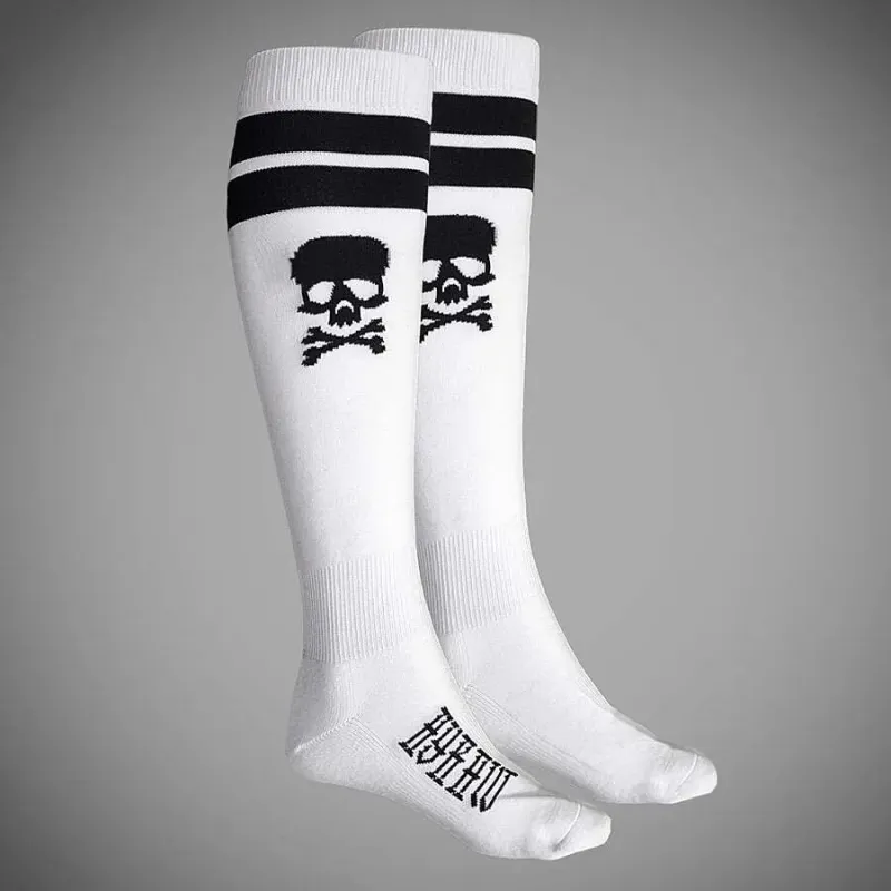 Skull Knee Socks