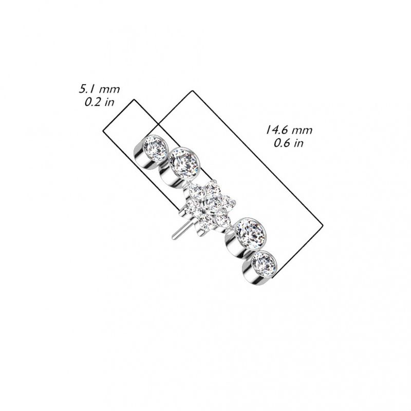 Flora Push-fit Opal White