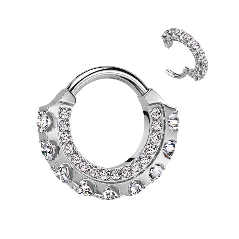 Alfa Hinged Ring Clear