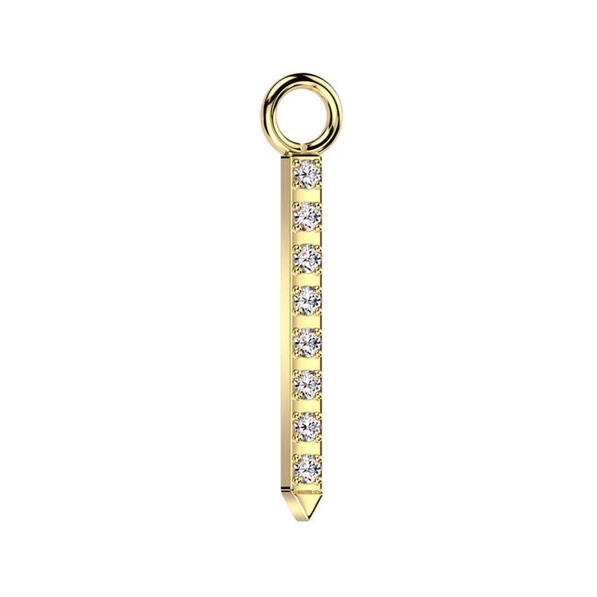 Hovedbillede Embla Bar Pendant Gold Clear