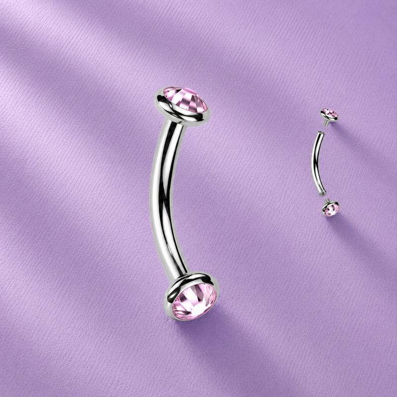 Zirel Bananabell Internally Threaded Pink