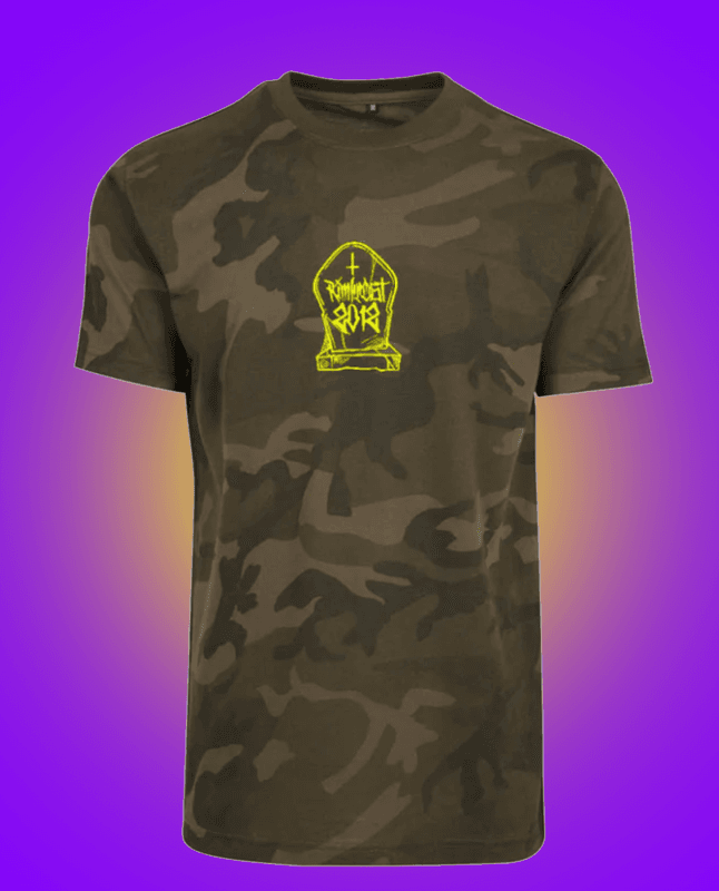 Only The Dead Rest Camo Tee