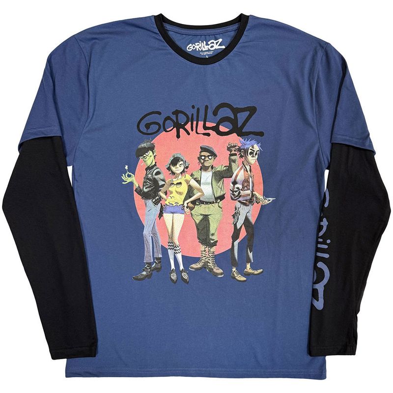 Gorillaz Layered Long Sleeve
