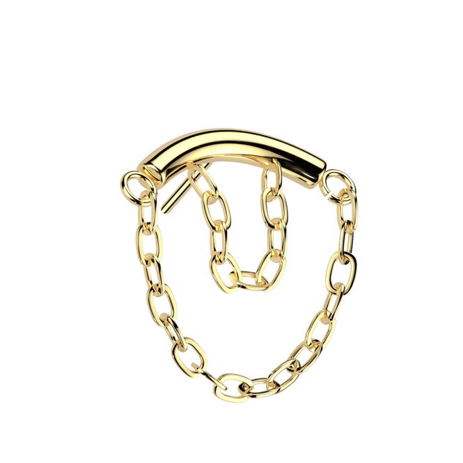 Hoofdbeeld Lynx Double Chain Gold