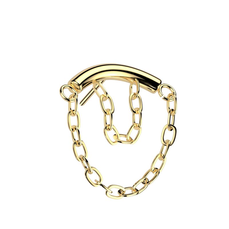 Lynx Double Chain Gold