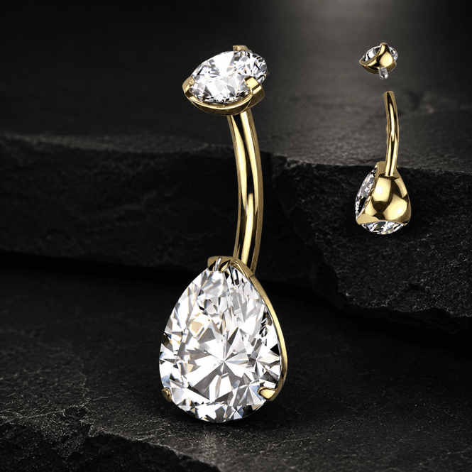 Hoofdbeeld Tear Drop Titanium Internally ...