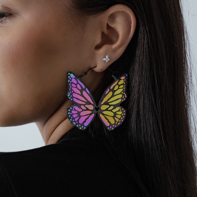 Vexas Butterflies Hoops Earrings
